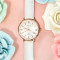 Casio/卡西欧女士手表SHEEN时尚潮流防水女表正品石英表SHE-4528 SHE-4548G-2A人造蓝宝石+渐变表盘