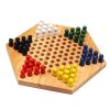 【苏宁自营】木制六角跳跳棋 儿童益智 桌面游戏棋 木制