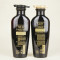 韩国 黑吕臻参焕活御时生机黑吕洗发水+护发素套装 400g+400ml