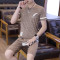 男士T恤/夏季透气亲肤休闲运动T恤 XXXL【155-170斤】 牛仔蓝上衣