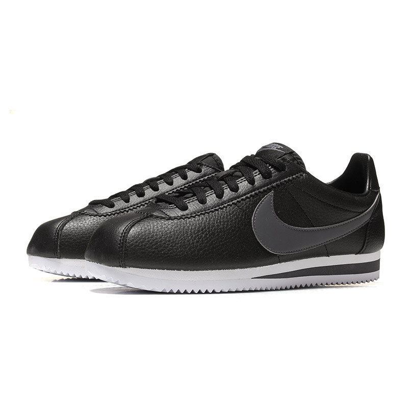 NIKE耐克男鞋休闲鞋阿甘系列复古潮搭耐磨运动鞋749571 749571-011黑+深灰+白 42.5码