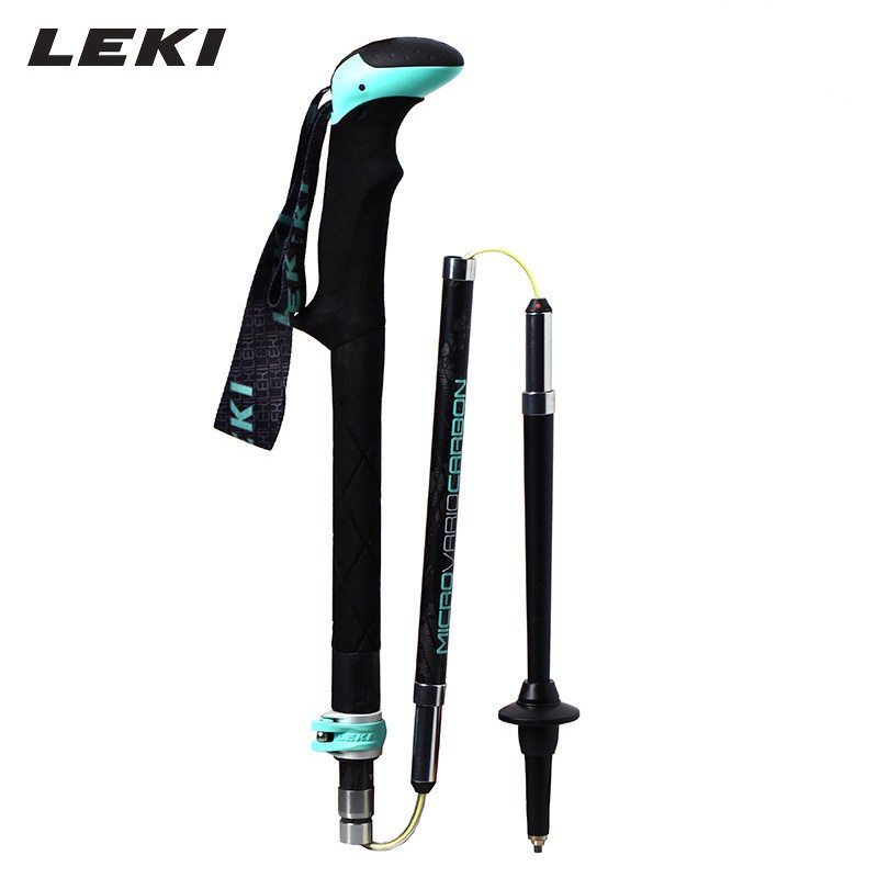 【德国LEKI】登山杖碳纤维超微可伸缩折叠紧凑徒步杖KT6362067 KT6362067016（M/根）