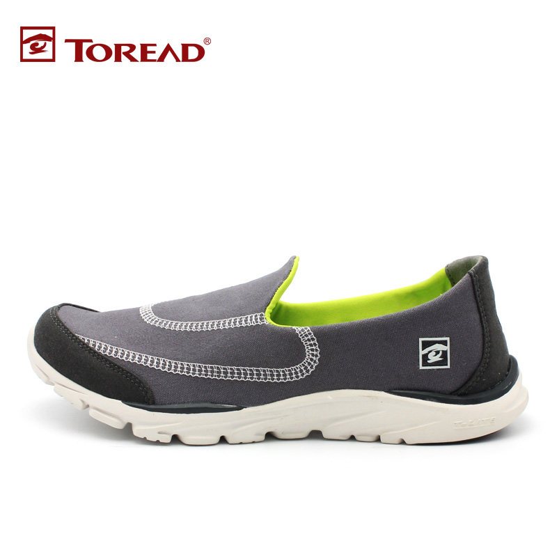 探路者（TOREAD）户外春夏男女运动透气舒适休闲鞋TFJE81709/TFJE82709 TFJE81709-G08G深灰（男） 41