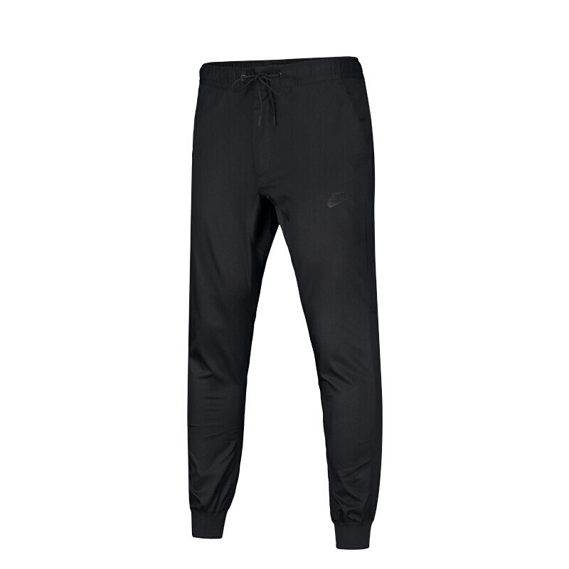 NIKE耐克男裤 2018夏新款跑步运动裤休闲梭织小脚长裤 805099-010 XL 黑色010