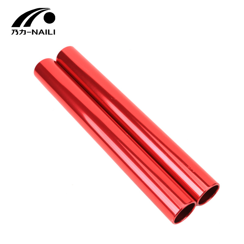 铝合金接力棒 大号直径3.8cm【红色款】
