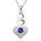 N640WomenSilverNecklace镀925纯银女项链日韩版锁骨链潮人送_2_5 坠子3X1.5CM长20cm