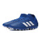 adidas阿迪达斯男子足球鞋NEMEZIZ 18.3 AG运动鞋BC0301 BC0301足球蓝+亮白 40码