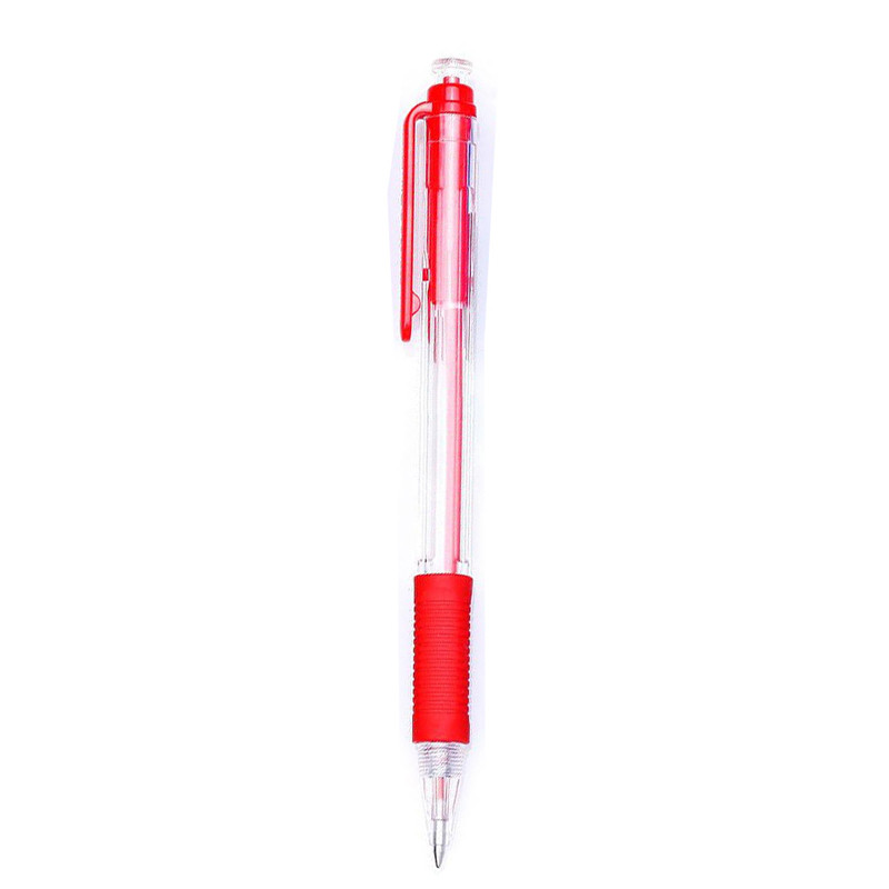 三菱（MITSUBISHI） uni三菱笔SN-101按制中性走珠笔签字考试水笔 多色可选学生财务用笔考试用笔 红色12支装