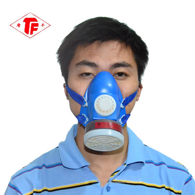 唐丰 防毒口罩农药换活性碳颗粒 防尘防毒口罩 喷漆防甲醛化工焊接防护 电焊口罩防烟面具 防毒口罩+10包活性_uUX61