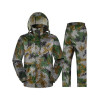 3539 成人雨衣 分体式雨衣 迷彩(尺码选择165-185cm,价格为1套价格,最小起订量20套,不足起订量不发货) 军绿色
