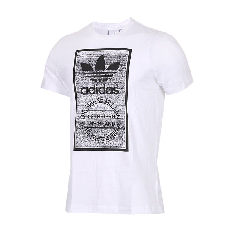 阿迪达斯（ADIDAS）男款三叶草运动休闲透气短袖T恤CW5172 2XL CE2245（男）