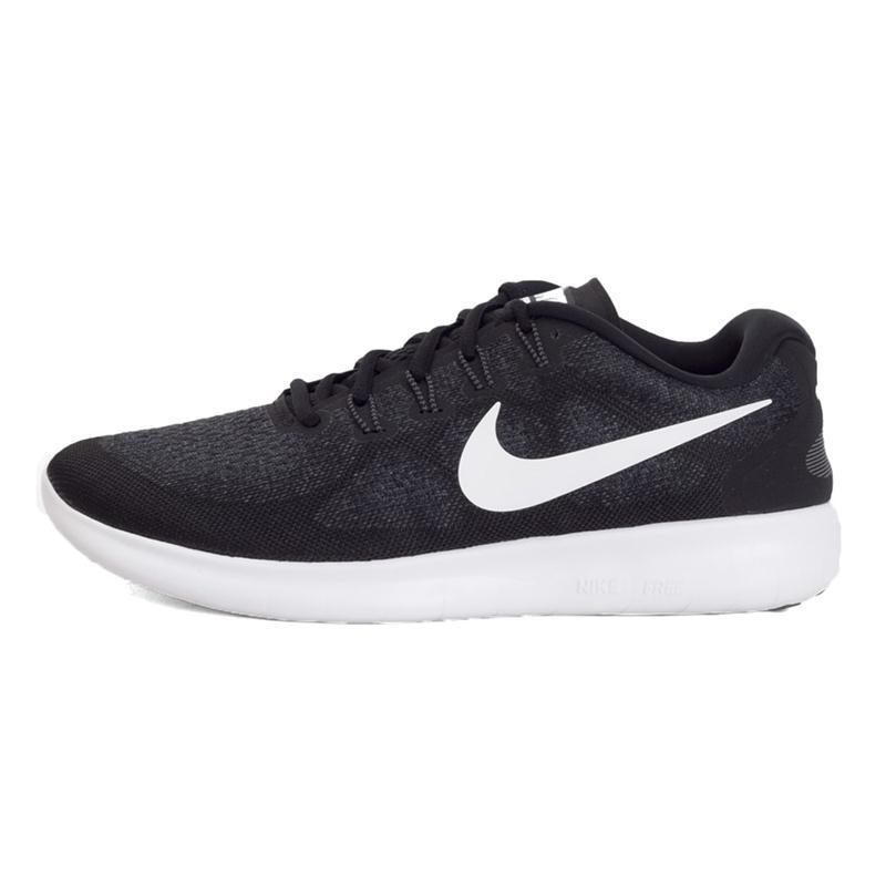 NIKE耐克2018年新款男子NIKEFREERN跑步鞋_1 880839-001+黑/白/深灰/煤黑 39