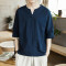 中国风夏季棉麻汉服上衣男亚麻唐装复古居士服禅修道服中式男_3_5 XL T21白色