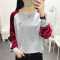 秋季上衣女2018秋装打底衫女长袖宽松衣服女装百搭韩版潮_2 M-建议90-105斤 6015灰色