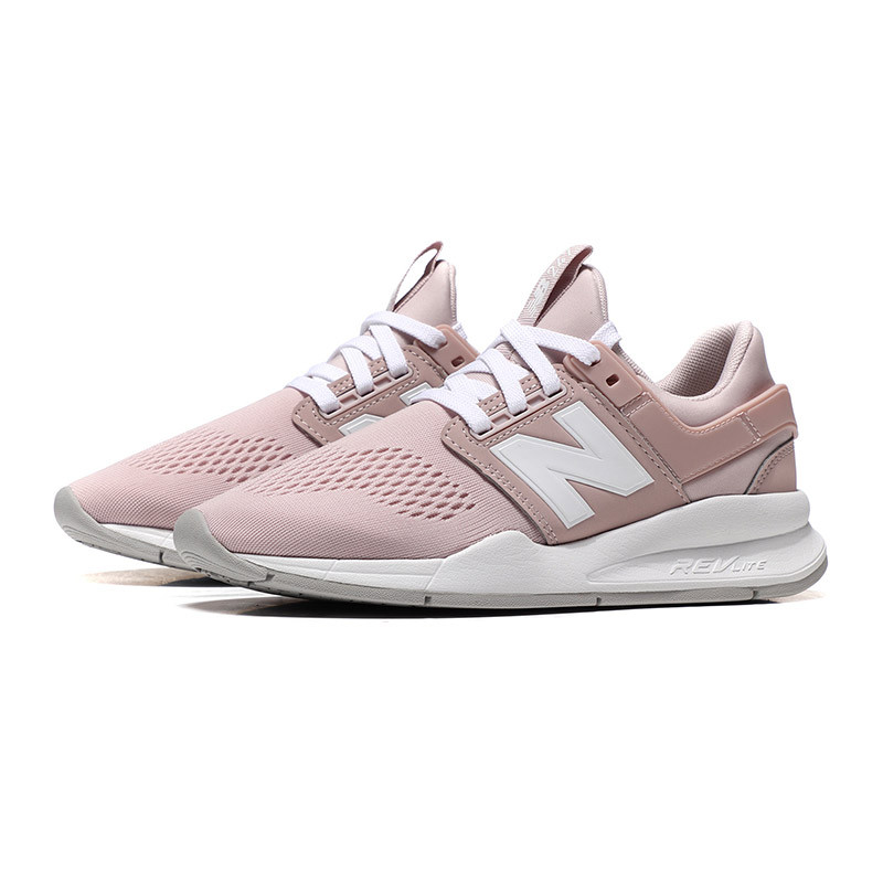 【自营】New Balance/NB女鞋休闲鞋复古247系列低帮运动鞋WS247UE WS247UI贝母粉 36码