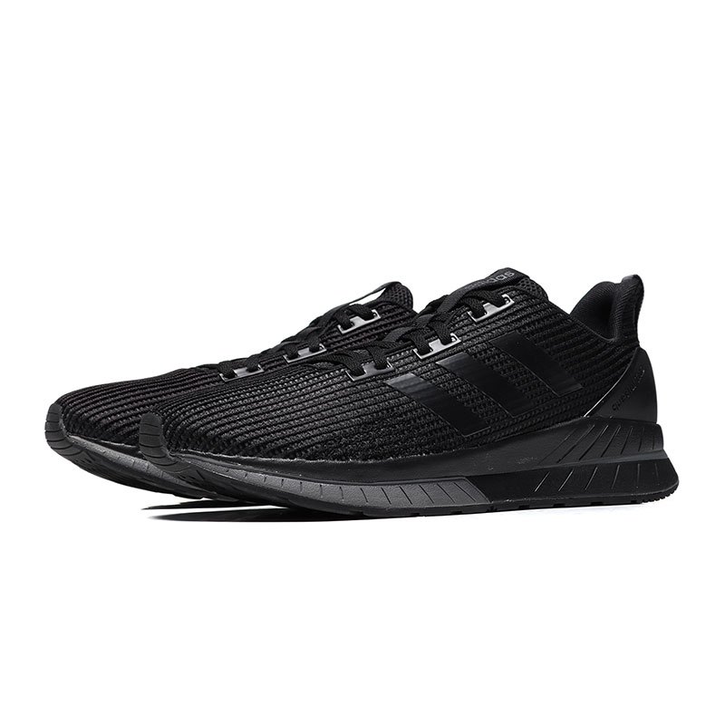 【自营】adidas阿迪达斯男子跑步鞋休闲运动鞋B44799 B44799黑色+五度灰 42码