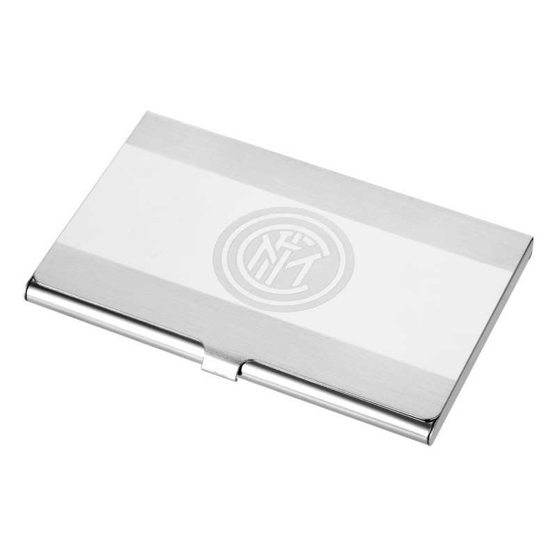 国际米兰俱乐部Inter Milan官方Logo商务随身便携简约时尚金属名片盒