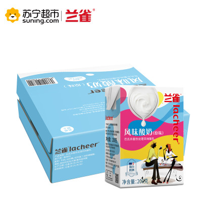 Lacheer 兰雀 常温原味酸奶 200g*24盒 *2件