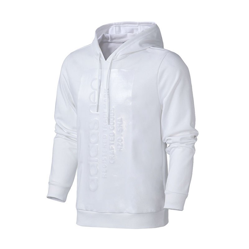 adidas阿迪达斯NEO男运动休闲卫衣DU2424 XL DU2424白色
