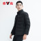 yaloo/雅鹿羽绒服男 冬季短款立领2018新款羽绒衣保暖潮流男外套百搭 XXXL 黑色