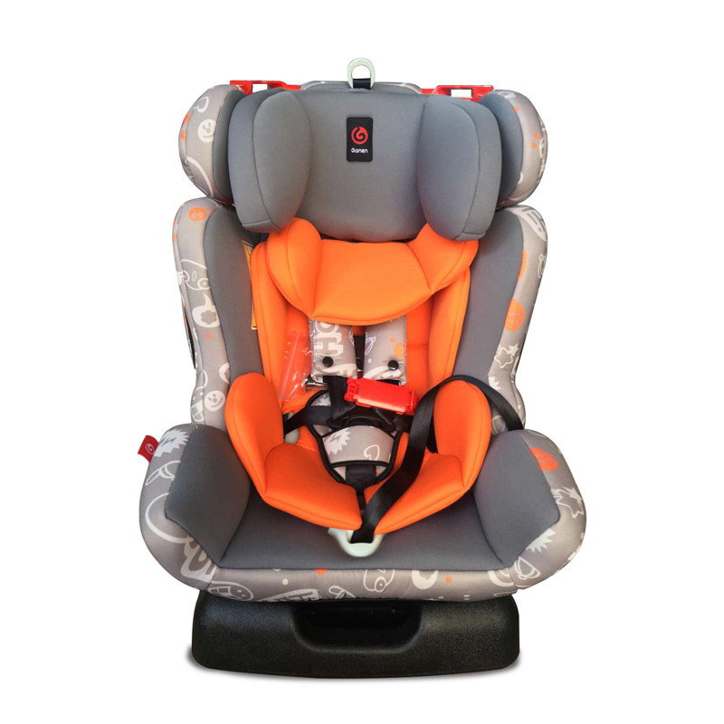 感恩（ganen）0-4-12岁 汽车 车载宝宝婴儿安全座椅 9KG-36KG 双向安装 卡马特系列 ISOFIX接口 雅典灰