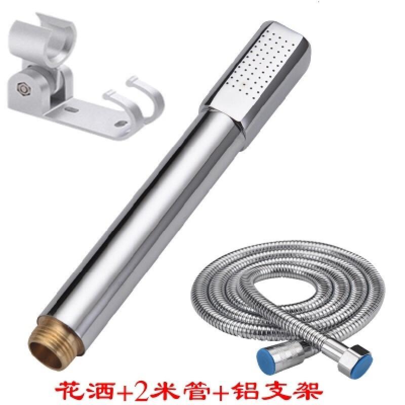 全铜花洒喷头单头增压淋雨淋浴莲蓬头浴室洗澡通用莲花喷淋头套装_1_1