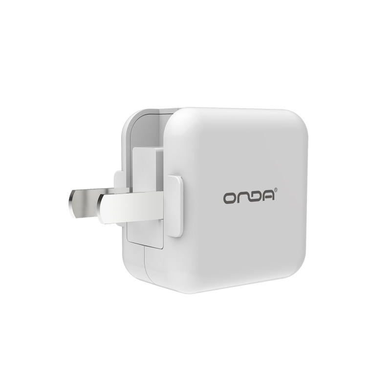 昂达（ONDA） A11 折叠式快充电器 平板电脑手机充电器 白色