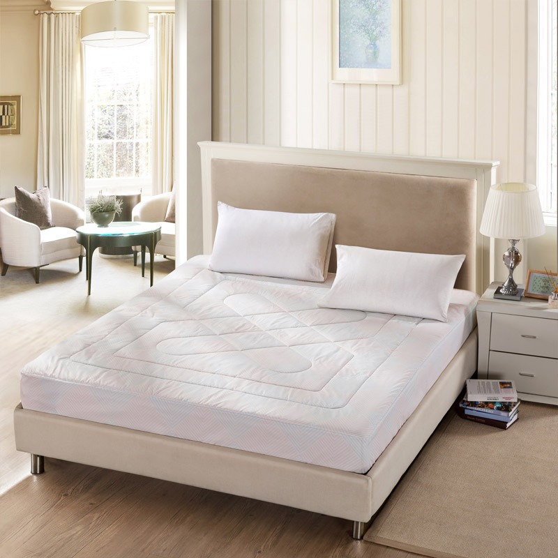 LOVO家纺 床上用品 床垫床护垫 安睡舒柔床护垫-倾颜