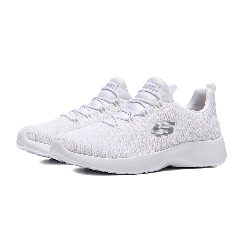 Skechers斯凯奇女鞋休闲鞋轻便透气一脚蹬运动鞋12119 12119/WHT白色 39码