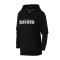 adidas阿迪达斯NEO女带帽运动休闲卫衣DX0659 XL DM4144黑色