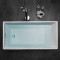 家用独立式方形泡澡浴池亚克力1.51.7米恒温无缝浴缸单缸版(不含龙头)&asymp 默认尺寸 默认颜色