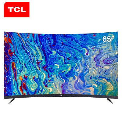 TCL 65T3S 65英寸 4K 曲面 液晶电视