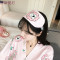 和服睡衣女秋季长袖纯棉两件套装狮子韩版清新学生春秋大码家居服_2 XXL FZ#663白色（送眼罩）