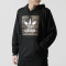 Adidas阿迪达斯三叶草男装 2018秋季新款运动休闲舒适圆领卫衣套头衫DH3919 L DH3919