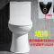 马桶侧排马桶座便器排水墙排小户型侧排家用洁具左排卫浴侧排坐便器连接标配排水管 其他/other C款墙排配置豪华脲醛盖板