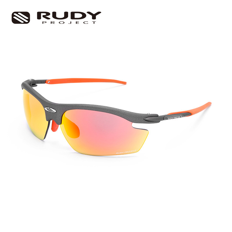 Rudy/璐迪运动眼镜骑行镀膜太阳镜驾驶护目镜意大利原装进口RYDON 多彩石墨橙+多层镀膜橙