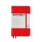 德国leuchtturm 1917硬皮笔记本 A6口袋 185页 A6口袋横线红色