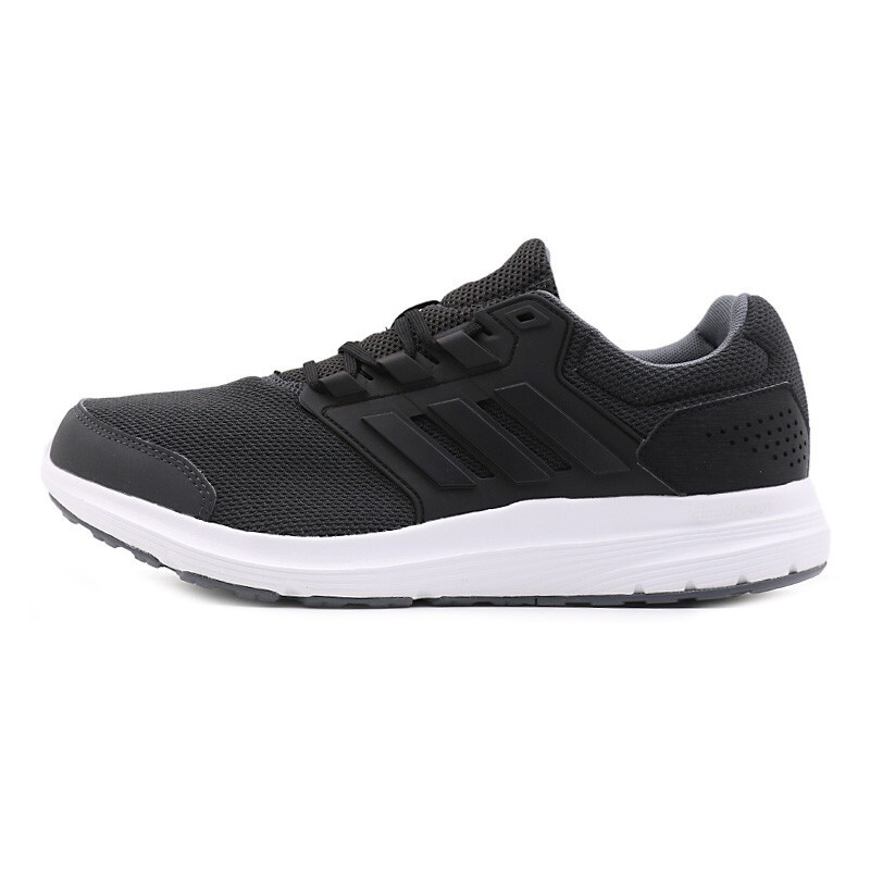 Adidas阿迪达斯男鞋 2018春季新款运动休闲耐磨缓震舒适透气跑步鞋B44622 B43804 40.5码