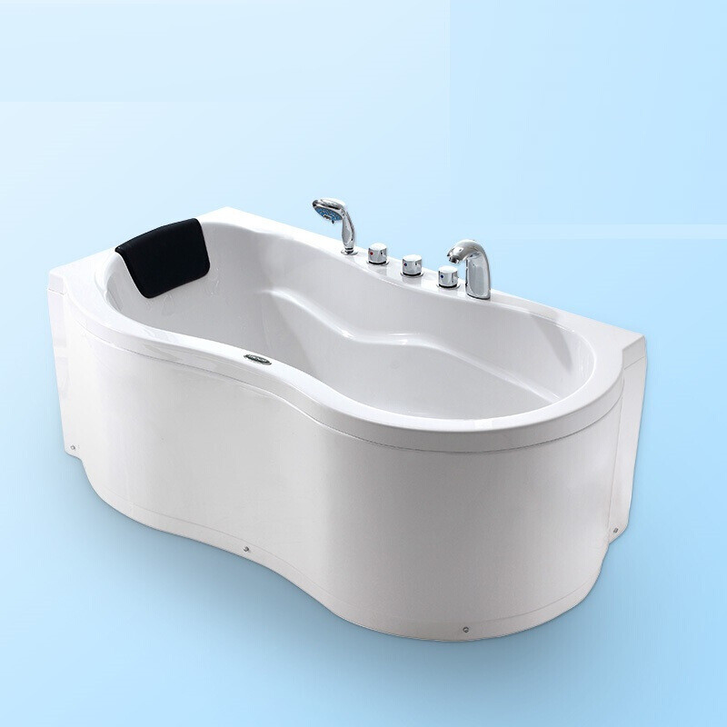卫浴浴缸亚克力五件套浴盆1.5米1.7米家用浴缸 左群 &asymp1.5M