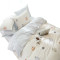 小清新棉四件套棉床单床上用品欧式被套被罩床笠田园三件套提醒：1.2是单只枕套2.0m床(被 2.0m床(被套220*240) -帕特里