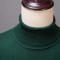 新款秋冬男士高领羊毛衫纯色打底高翻领羊绒衫大码针织套头毛衣 XL 主图宝蓝