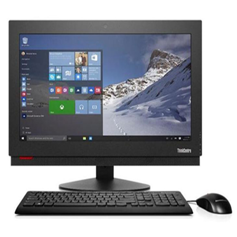 联想ThinkCentre M7300z一体机（20英寸 I3-6100T/8G/256G（黑色） 三年全保）