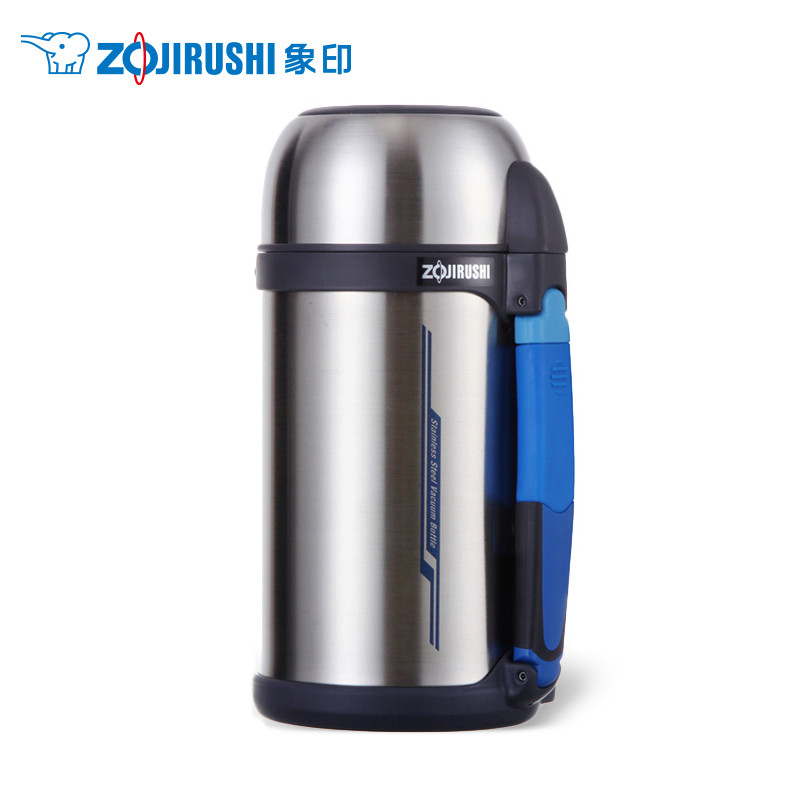 象印(ZOJIRUSHI) 不锈钢真空保温瓶SF-CC13-XA 不锈钢色