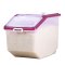 家用装米桶储米箱10kg5kg50斤米缸面粉收纳盒20米面多色多款生活日用家庭清洁生活日用_7 20斤透明绿HY