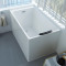 亚克力浴缸小户型加深深泡五件套家用浴缸坐凳小尺寸 坐凳浴缸+五件套 ≈1.1m