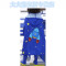 儿童雨衣男童女童幼儿园大帽檐小学生宝宝带书包位防水雨披_17 蓝色小火箭【关注送礼/单件雨衣价格】