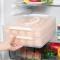 冰箱鸡蛋盒厨房保鲜盒塑料放鸡蛋的收纳盒鸡蛋托塑料包装盒_8 3层