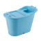 大号成人浴桶塑料洗澡桶儿童沐浴桶加厚家用浴盆浴缸可坐泡澡桶 676豪华款绿色