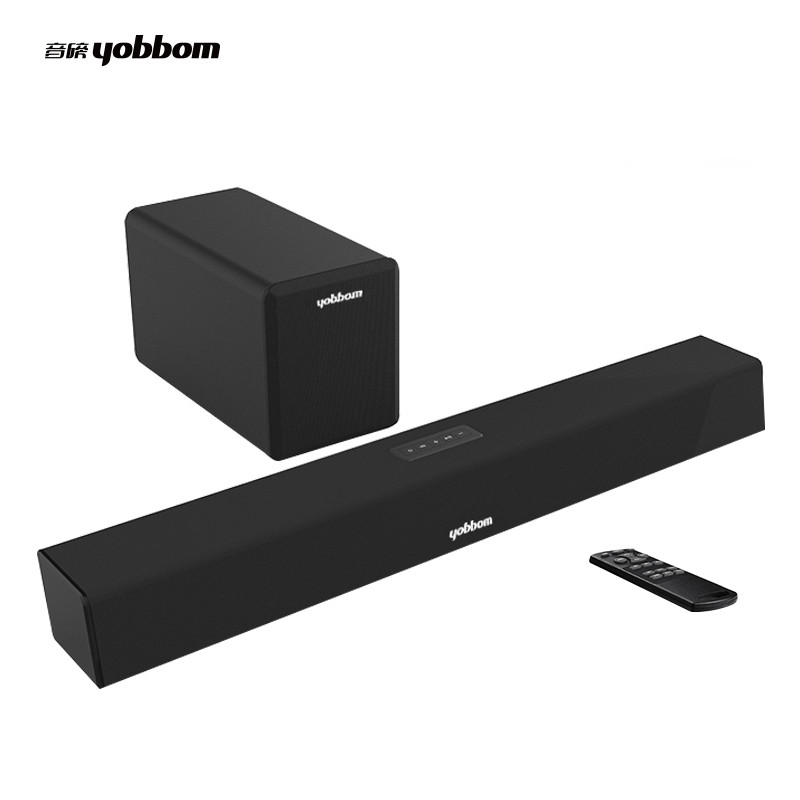 音磅（YOBBOM）回音壁音箱 壁挂音响S40 电视音响 低音炮家庭影院KTV音响无线蓝牙音箱