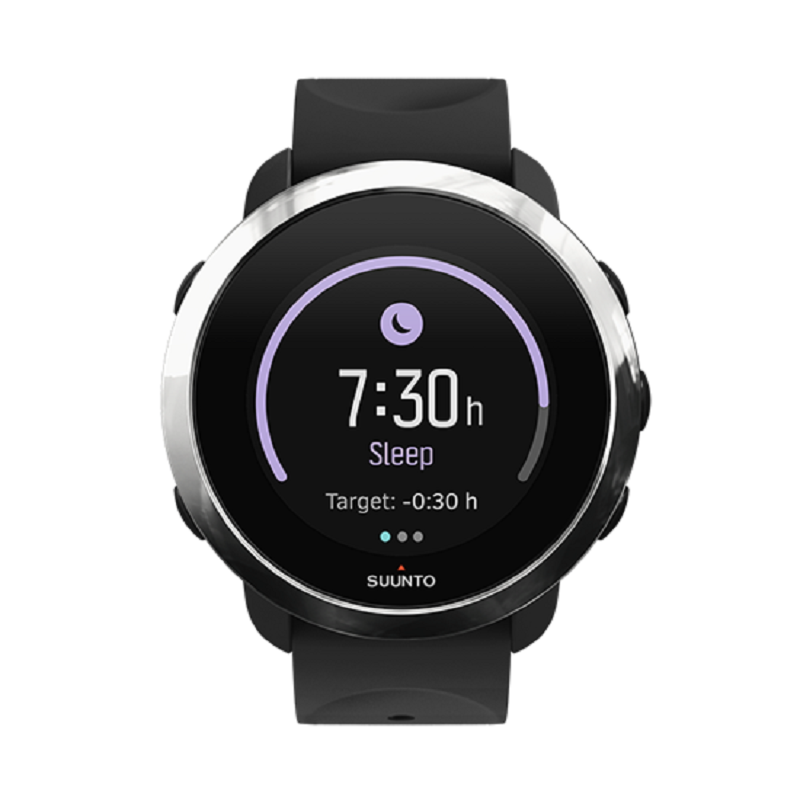 颂拓(suunto)手表suunto 3 fitness 运动健康风度系列黑色ss050067000